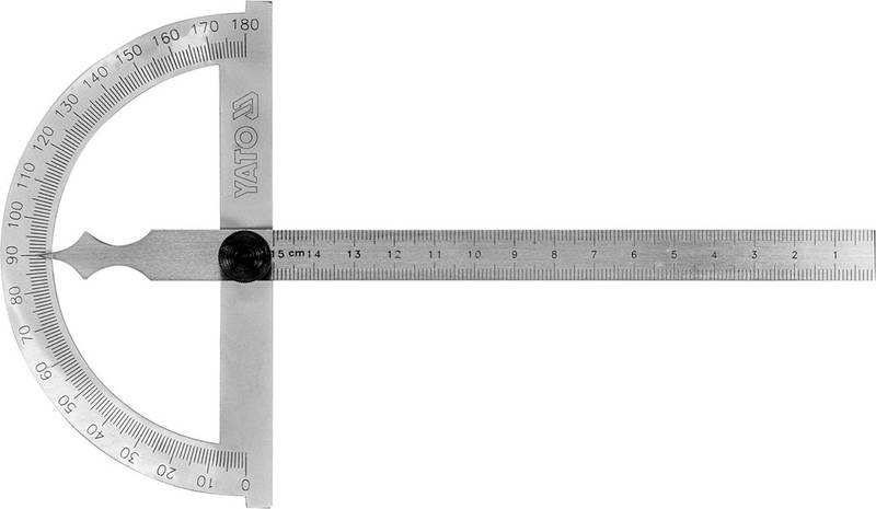 Protractor 0-150 X 200 mm