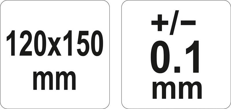 Protractor 0-150 X 200 mm