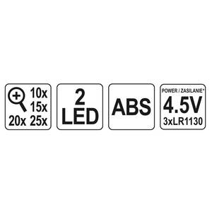 Magnifier With Led Light
