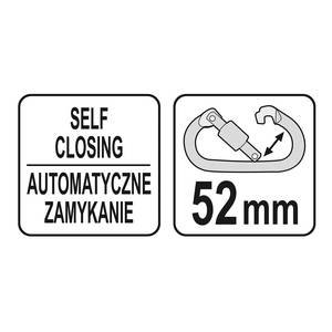 Turvakonks 52x220mm