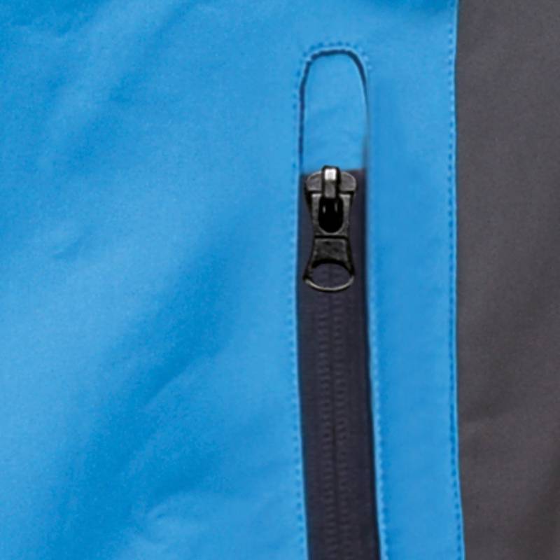 Jope softshell kapuutsiga sinine/helehall L