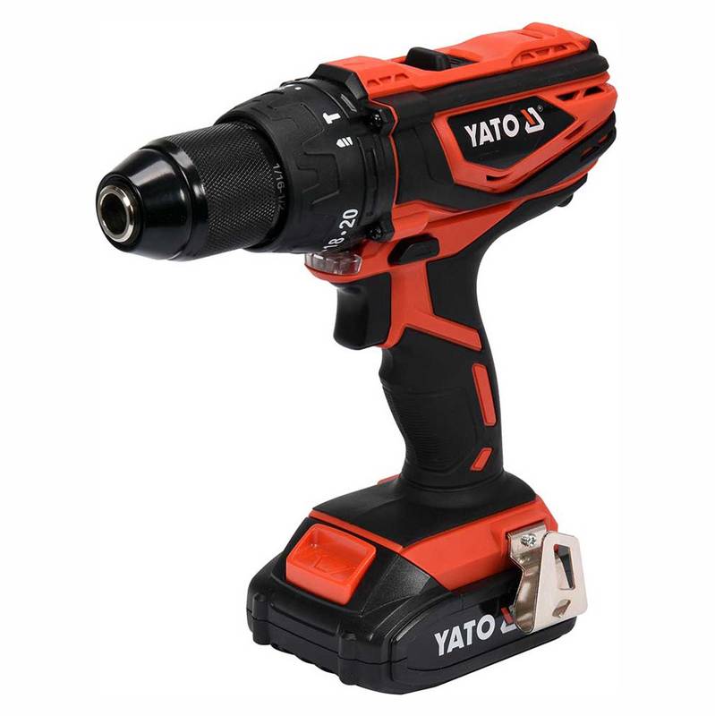 Akulööktrell 18V komplekt karbis metall padrun **