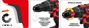 18V Impct Drill Driver Set