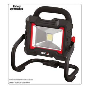 Kantav LED prožektor 20W teisaldatava akuga 1600Lm