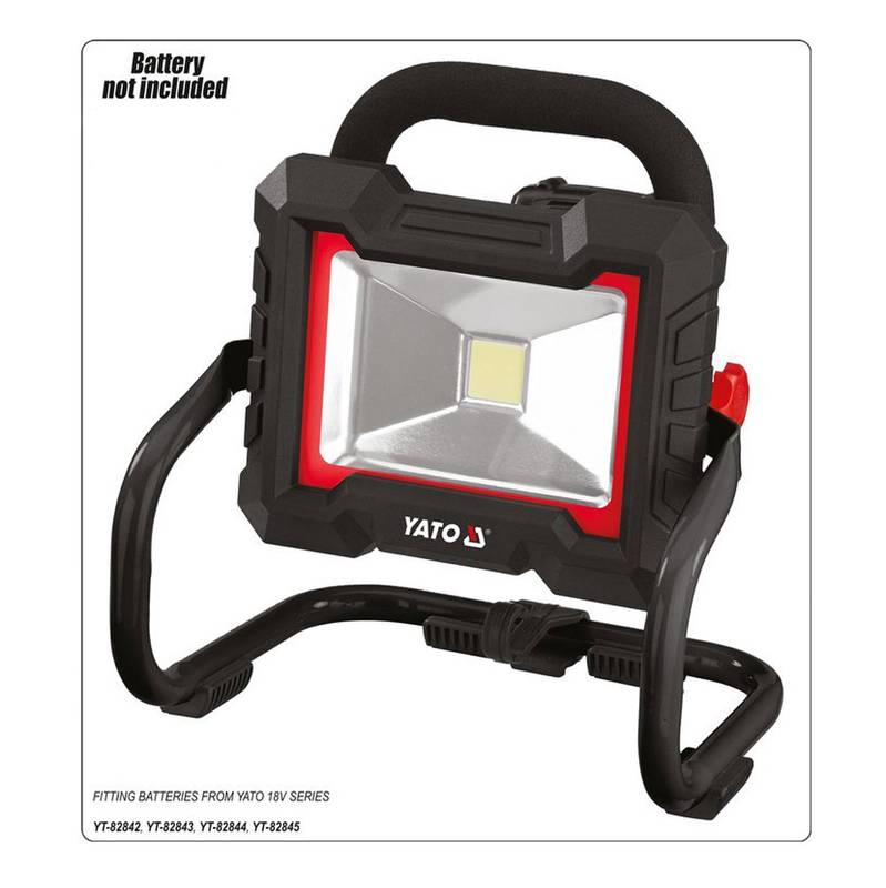 Kantav LED prožektor 20W teisaldatava akuga 1600Lm