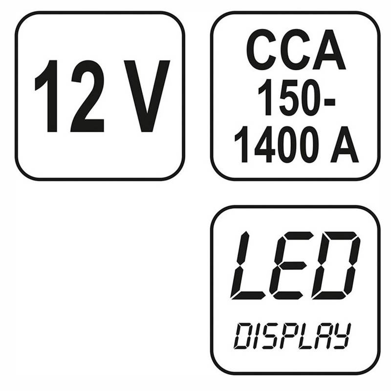 Digitaalne akutester 12V
