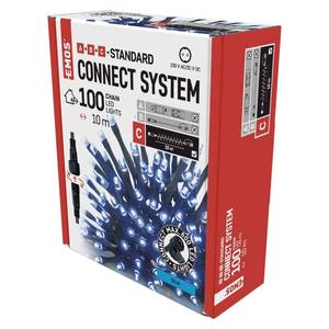 Connectable LED String Light, 10m, 100 LED, blue