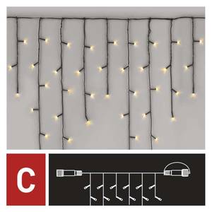 Valguskardin 100 LED Standard 0,9x2,5m soe valgus jätkuvõimalusega