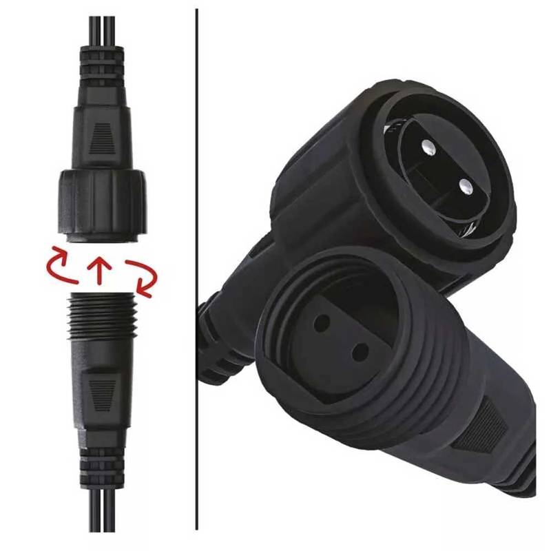 Power adapter for Christmas interconnecting lighting
