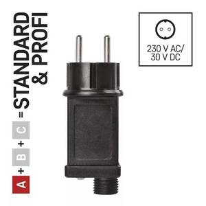 Power adapter for Christmas interconnecting lighting