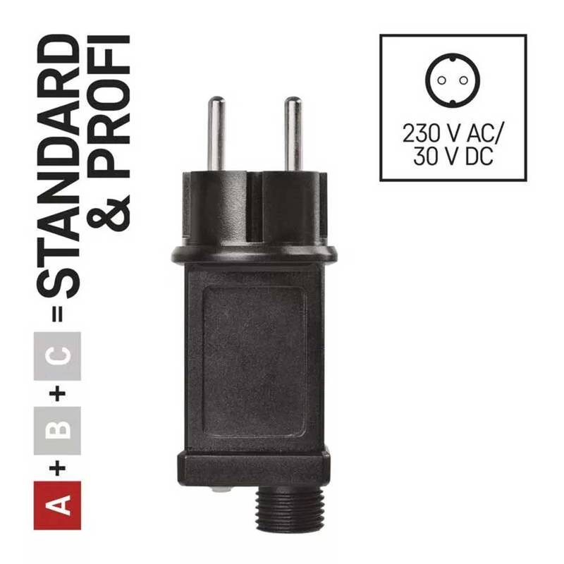 Power adapter for Christmas interconnecting lighting