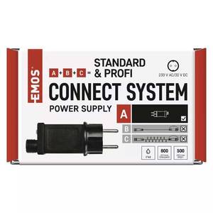 Power adapter for Christmas interconnecting lighting