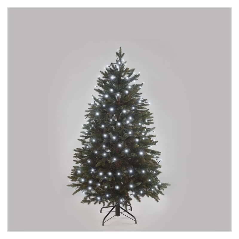 LED String Light, 18m, 180 LED, cool white, with timer