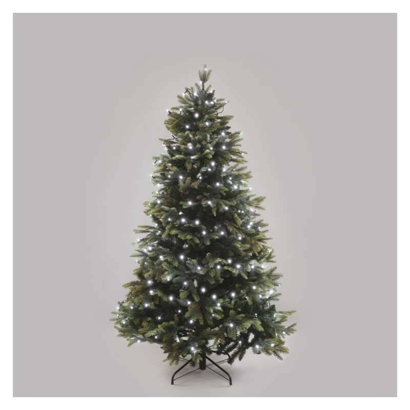 LED String Light, 24m, 240 LED, cool white, with timer