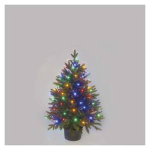 LED String Light, 8m, 80 LED, multicolor, with timer