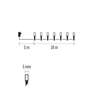 Valguskett 180 LED Classic 5+18m soe valgus taimeriga