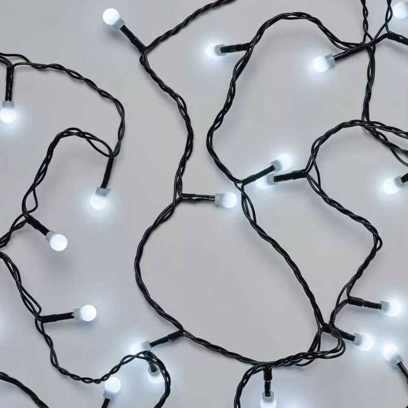 Valguskett 200 LED Cherry 5+20m külm valgus taimeriga