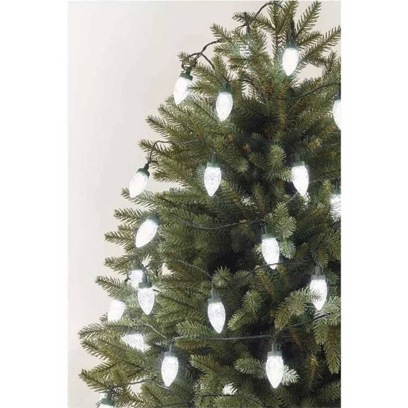 Valguskett 50 LED 5+9,8m käbid külm valgus