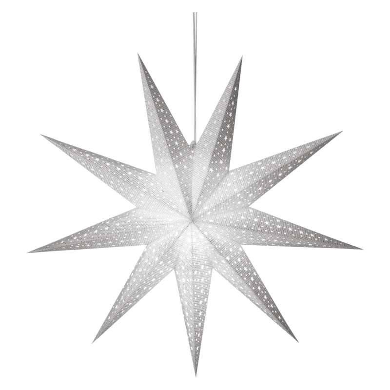 PAPER STAR SILVER 60CM E14