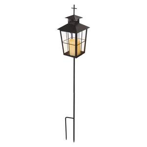 Dekoratsioon 1 LED latern seisev 15x90cm vintage 3xAAA *