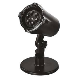 LED projektor IP44 lumehelbed külm valgus