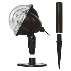 LED projektor IP44 tähed külm/soe valgus
