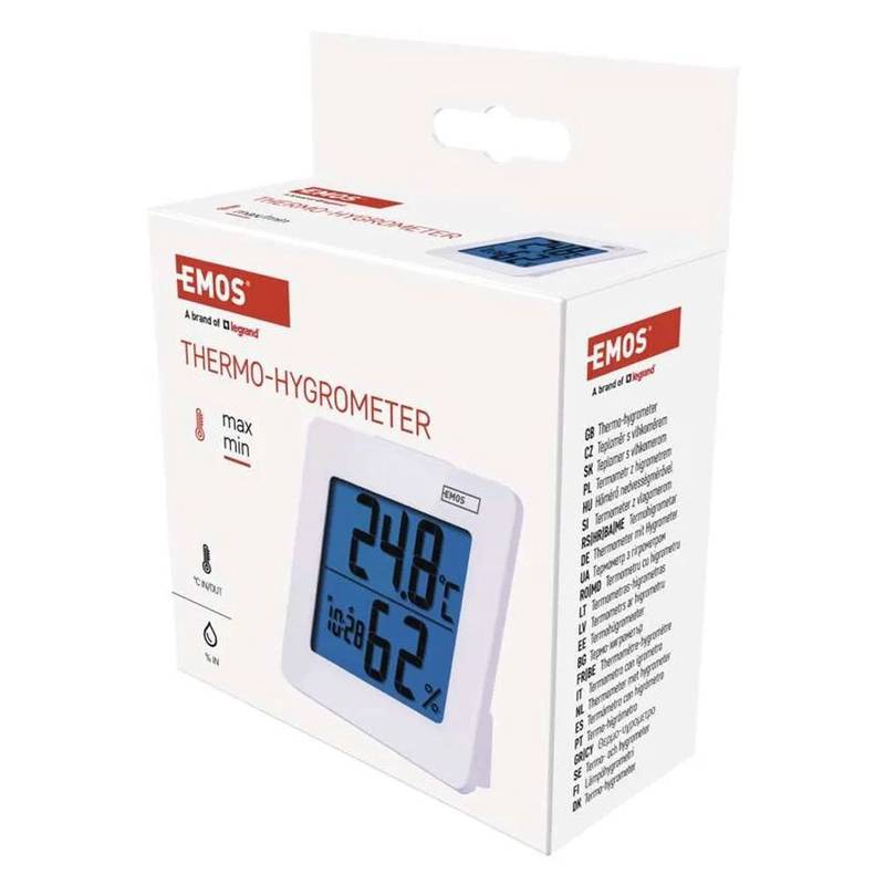 Digitaalne termomeeter hügromeetriga E0114N