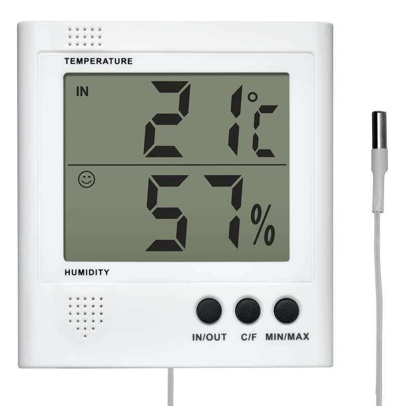 Digitaalne termomeeter juhtmega anduriga RS8471 *