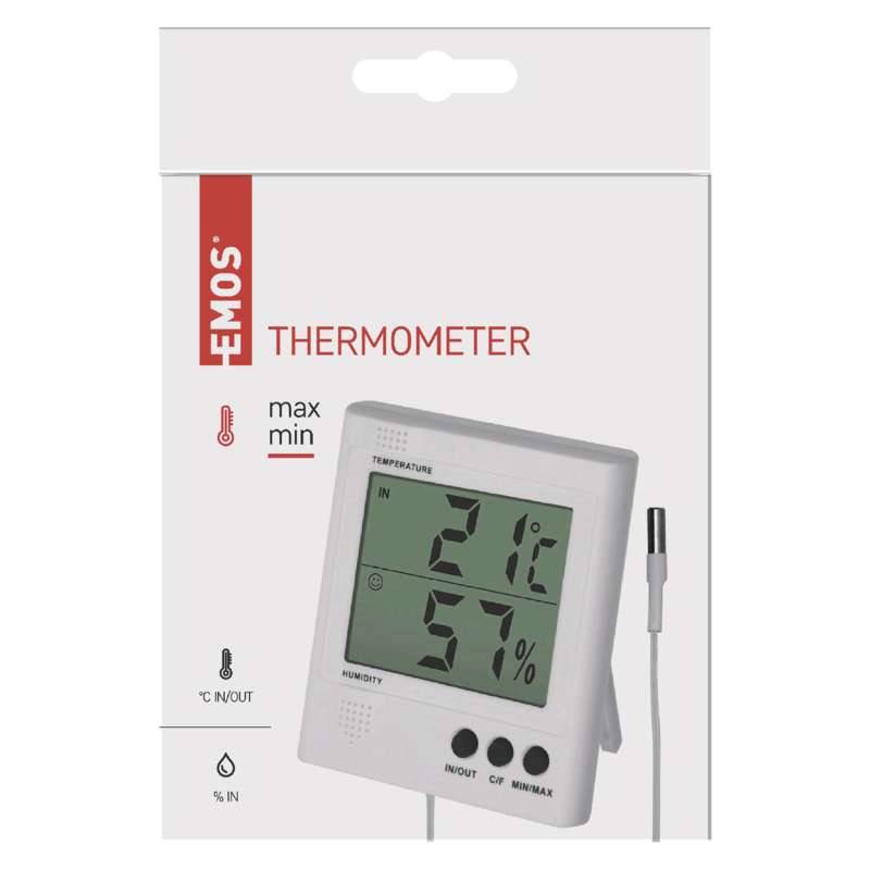 Digitaalne termomeeter juhtmega anduriga RS8471 *