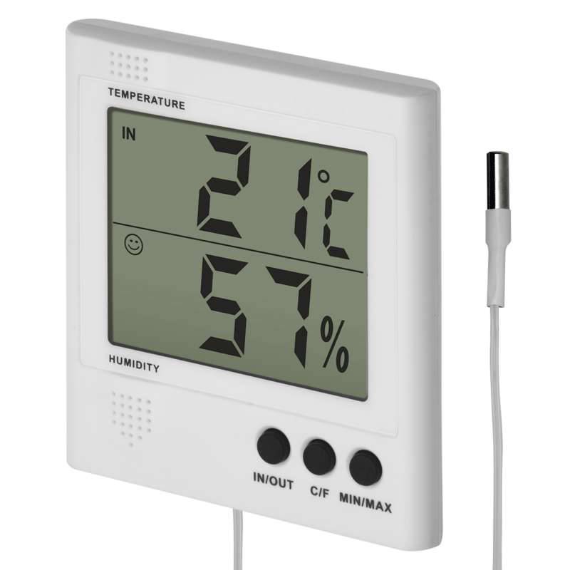 Digitaalne termomeeter juhtmega anduriga RS8471 *