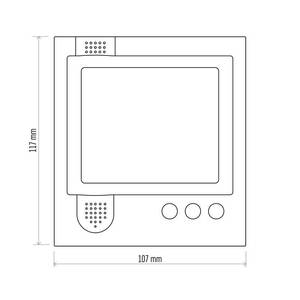 Digitaalne termomeeter juhtmega anduriga RS8471 *