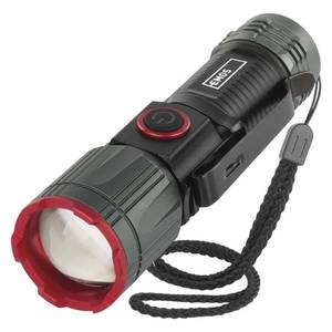 Rechargeable LED Flashlight, 300 lm, Focus, USB-C