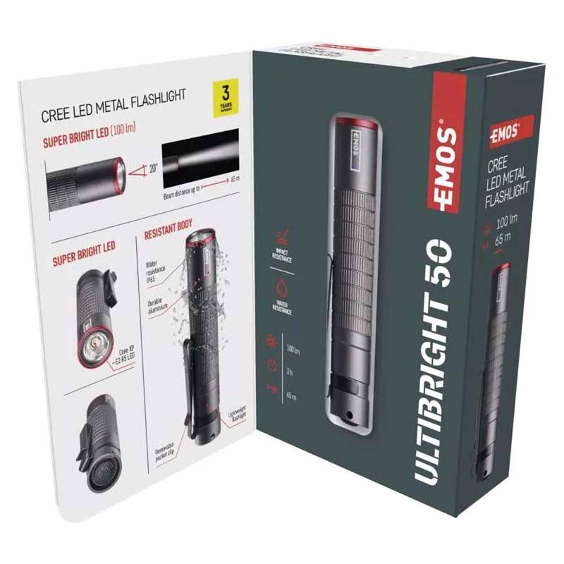 LED taskulamp Ultibright 50 100lm 1 x AAA