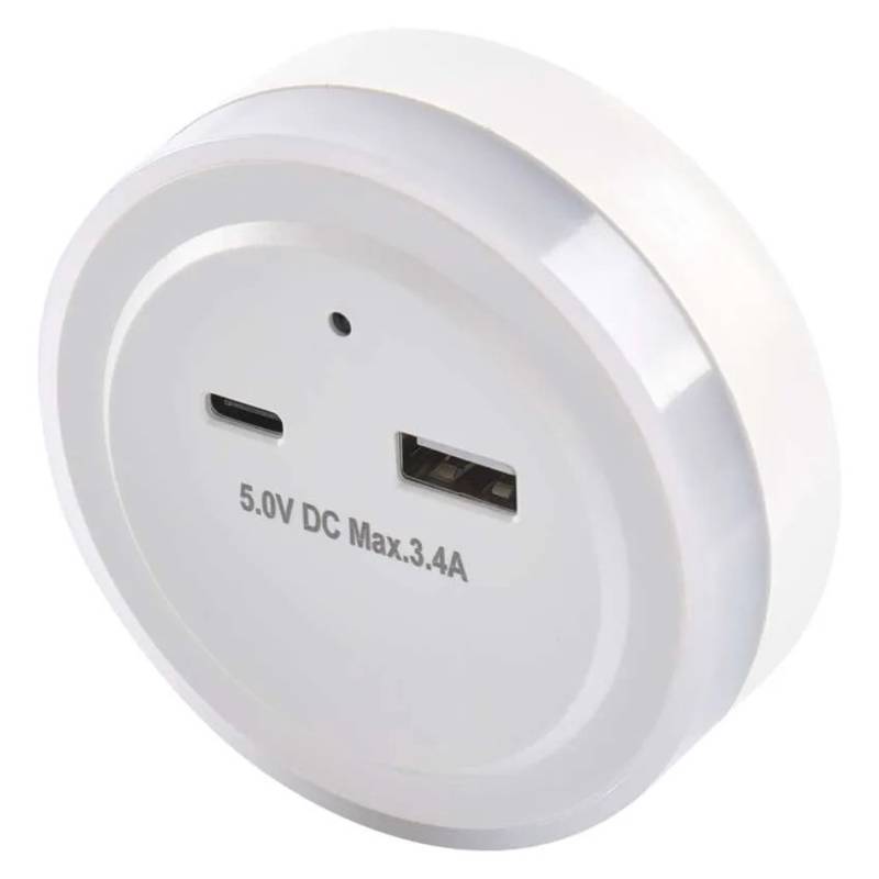LED öövalgusti, USB laadijaga, fotosensor, 5lm *