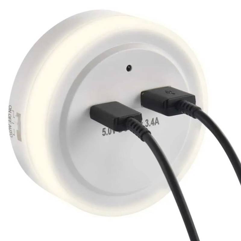 LED öövalgusti, USB laadijaga, fotosensor, 5lm *