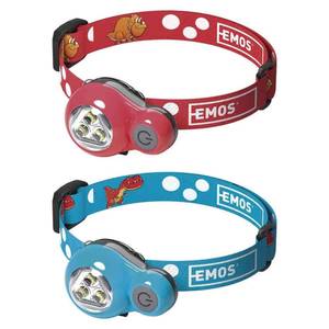 Headlamp - Dino, 2× CR2032, 8 pcs, display box