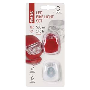 LED jalgrattatulede komplekt (esi- ja tagatuli), 10 lm