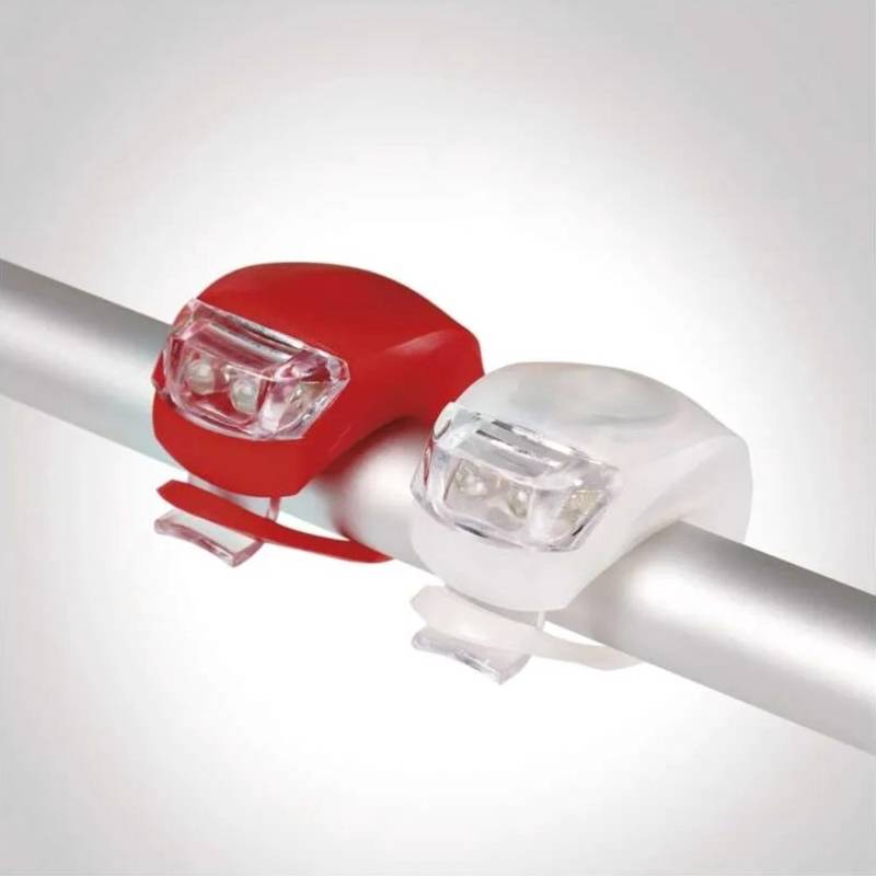 LED jalgrattatulede komplekt (esi- ja tagatuli), 10 lm