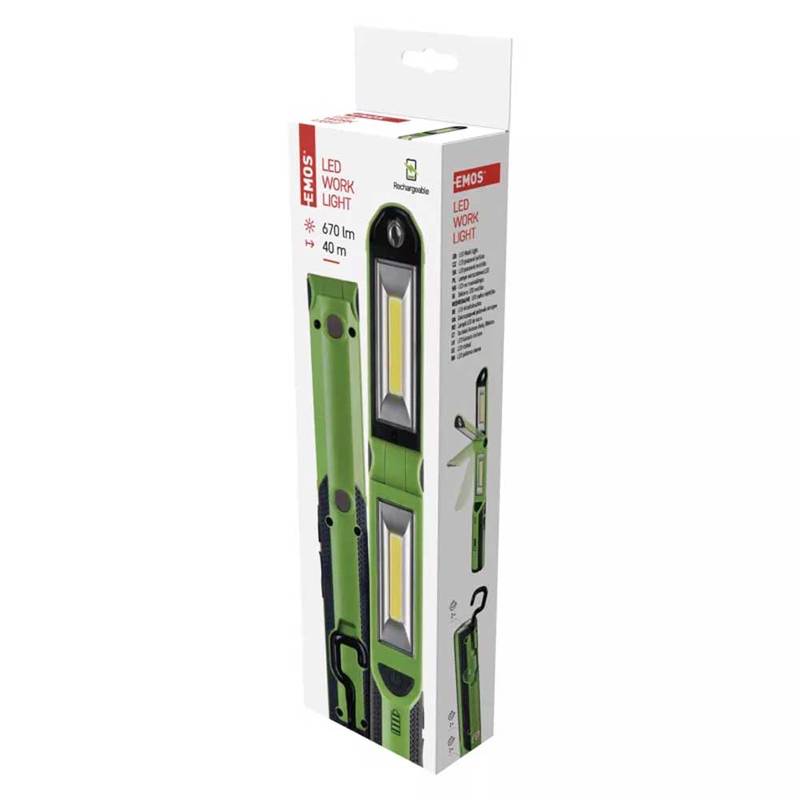 Töövalgusti LED laetav 670 lm 2200 mAh