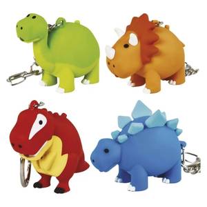 LED võtmehoidja - heliga dinosaurused