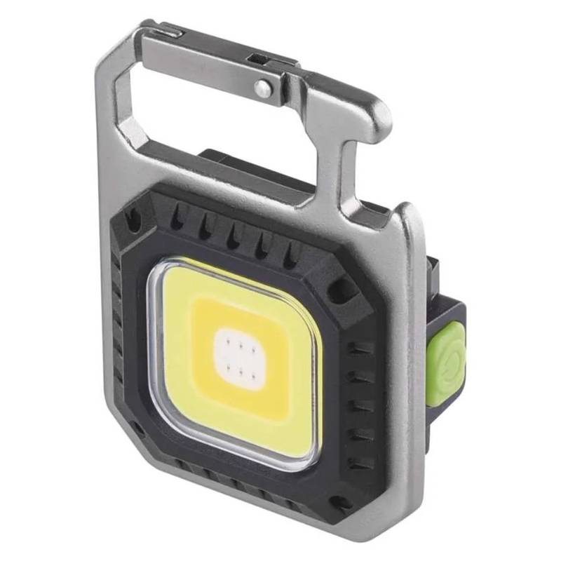 Laetav mini-LED-taskulamp / võtmehoidja, 750 lm