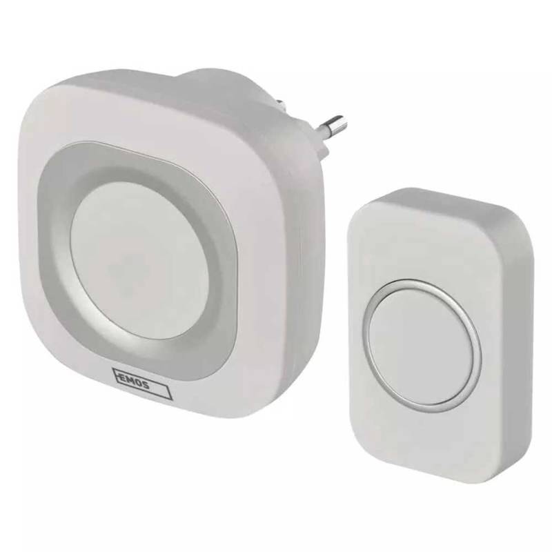 Juhtmevaba uksekell P5733W valge