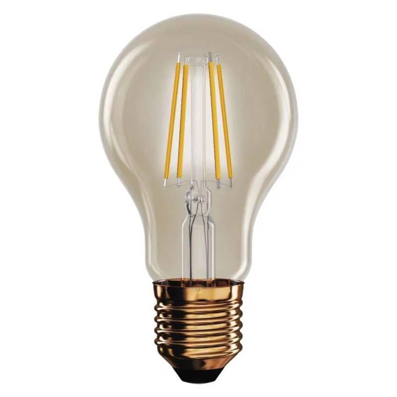 LED dekoratiivpirn VINTAGE A60 / E27, 4.5 W (40 W), 2200 K, kuldne klaas