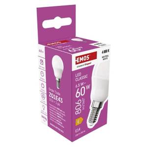 LED pirn Classic Mini Globe / E14, 6.5 W (60 W), 806 lm, neutraalne valge