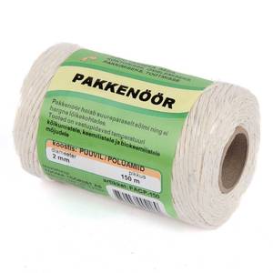 Pakkenöör puuvill + polüamiid 2mm/150m rull (CTVP)