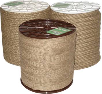 Twisted Flax Rope Ø 14mm, 90m on Reel