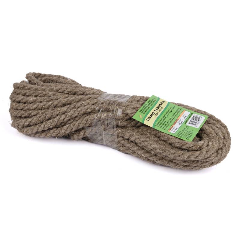 Flax twisted rope 10mm/20m