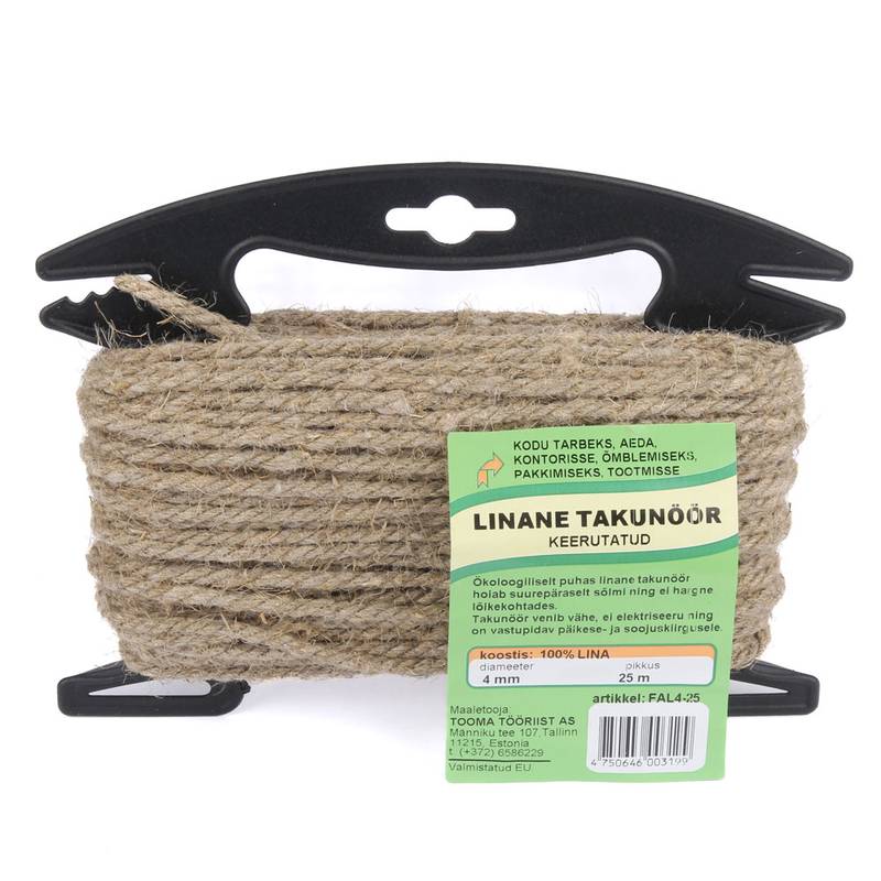 Takunöör 4mm/25m raam
