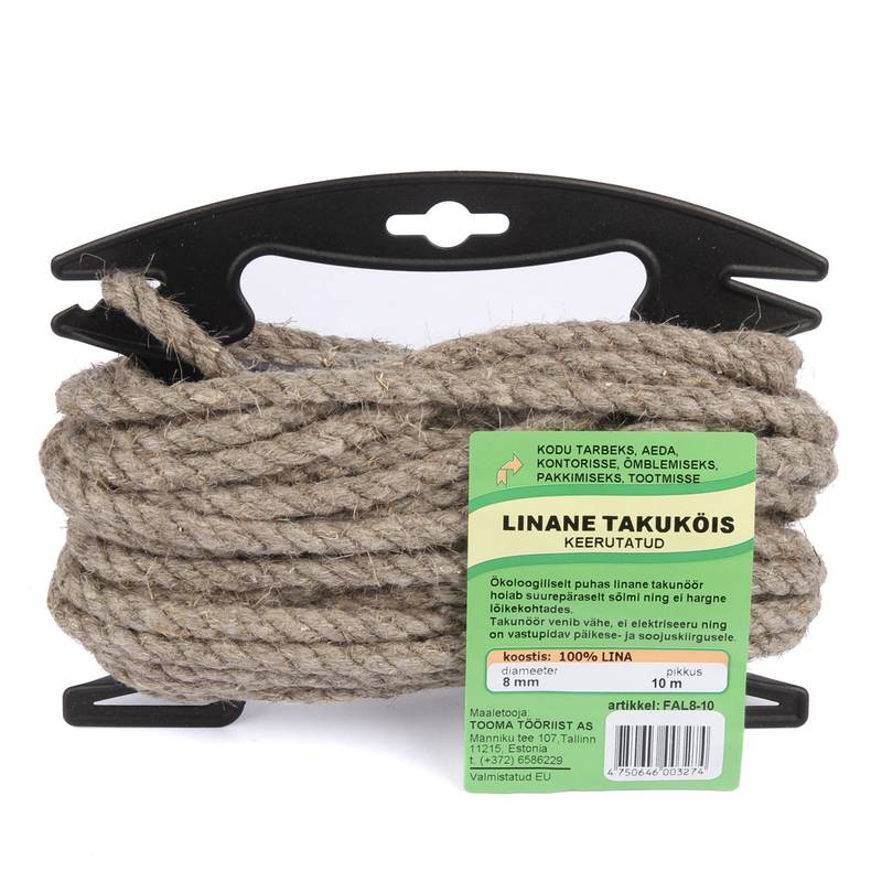 Takunöör 8mm/10m raam