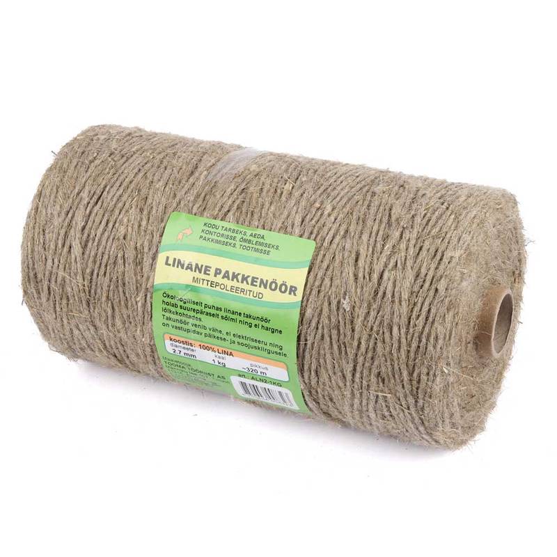 Flax twine 2mm/500m 1kg